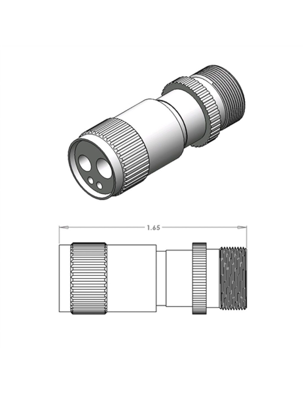 Adaptador de conexión Borden a Midwest